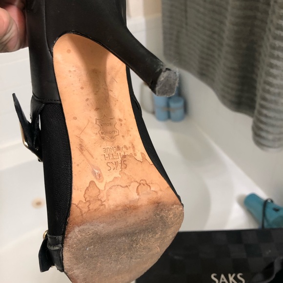 Saks Fifth Bootie Pump - Picture 4 of 6